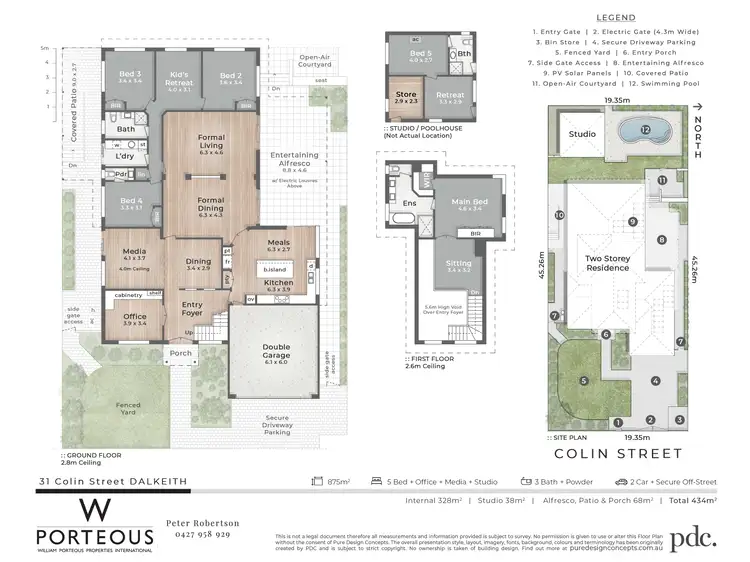 Floorplan of Homely house listing, 31 Colin Street, Dalkeith WA 6009