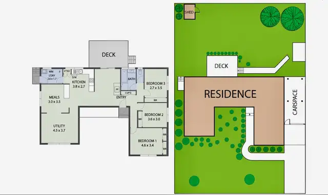 Floorplan of Homely house listing, 20 Loch Street, Yarragon VIC 3823