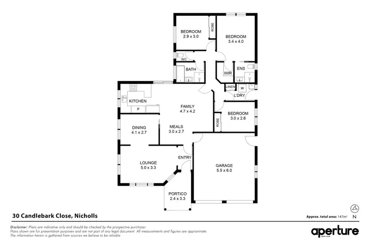 Floorplan of Homely house listing, 30 Candlebark Close, Nicholls ACT 2913