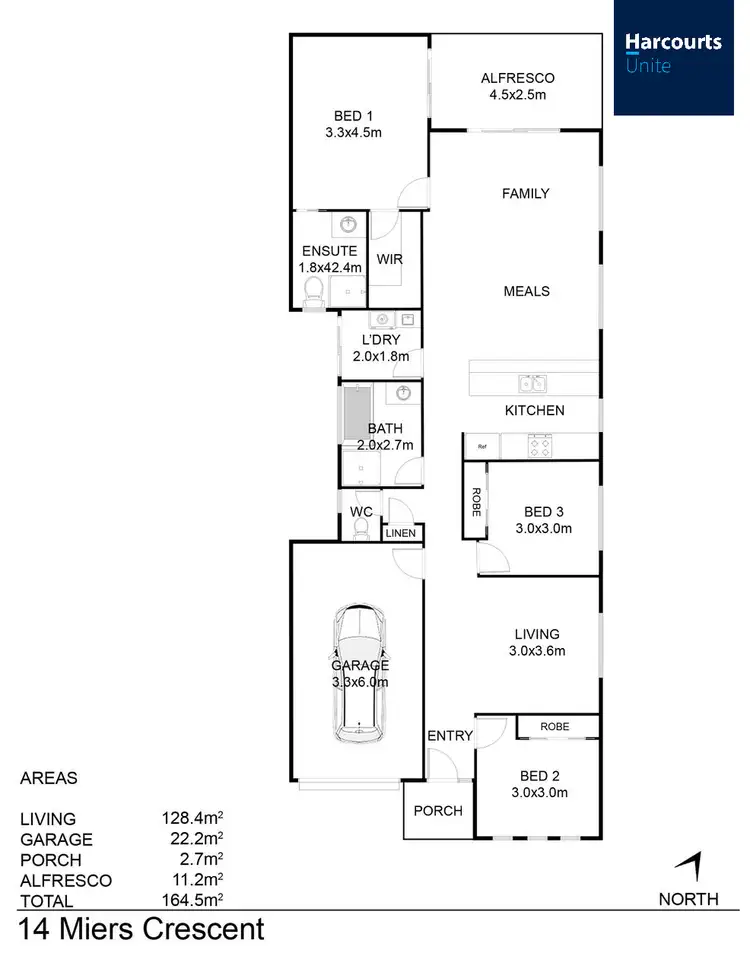 Floorplan of Homely house listing, 14 Miers Crescent, Murrumba Downs QLD 4503