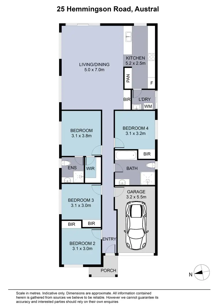 Floorplan of Homely house listing, 25 Hemmingson Road, Austral NSW 2179