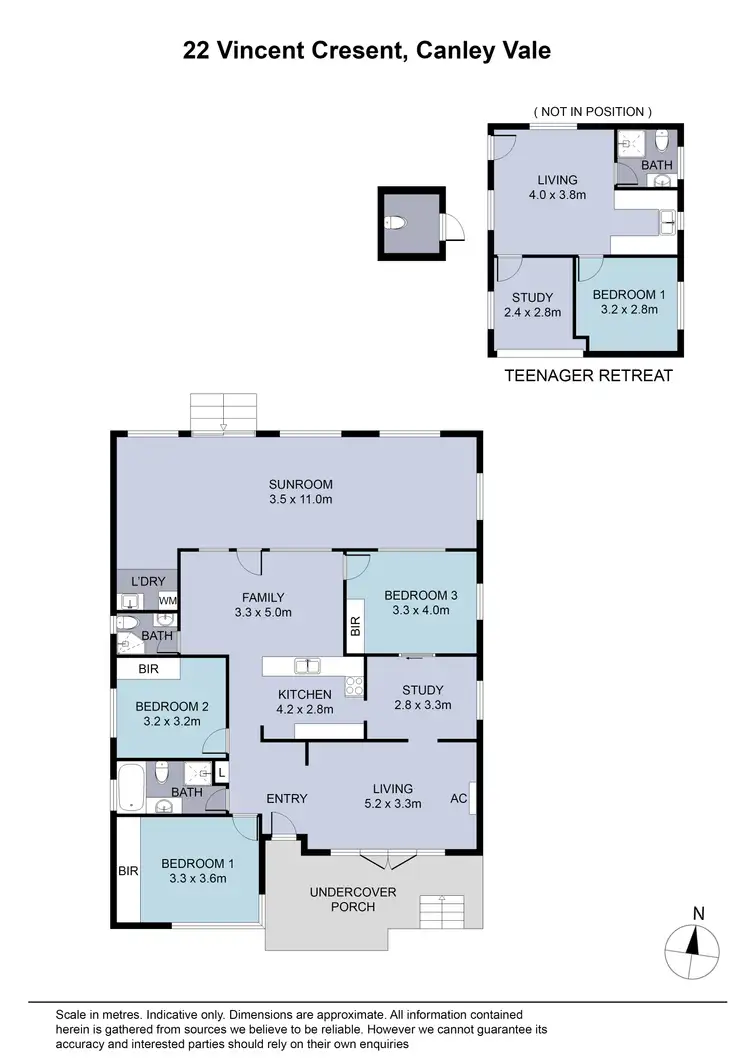 Floorplan of Homely house listing, 22 Vincent Crescent, Canley Vale NSW 2166