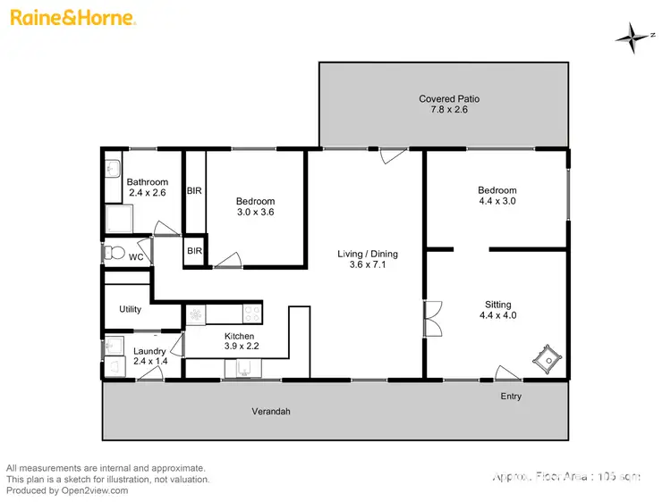 Floorplan of Homely house listing, 387 Sand River Road, Buckland TAS 7190