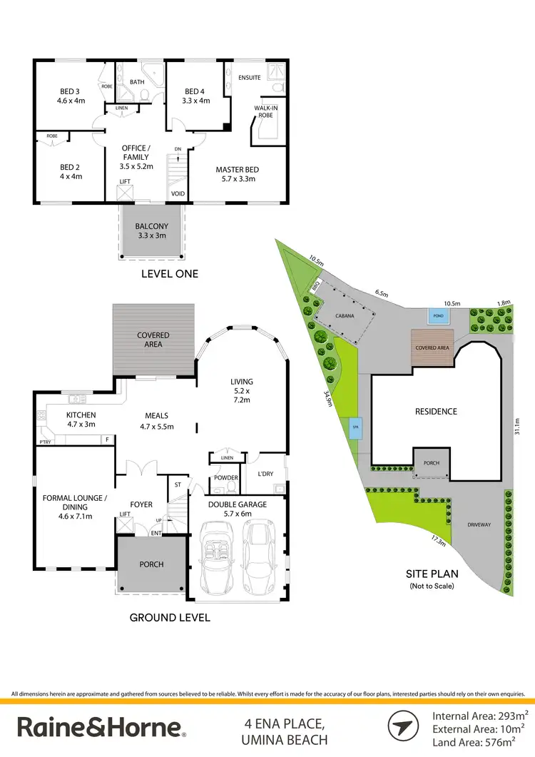 Floorplan of Homely house listing, 4 Ena Place, Umina Beach NSW 2257