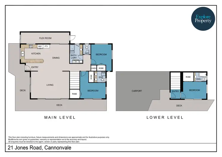 Floorplan of Homely house listing, 21 Jones Road, Cannonvale QLD 4802