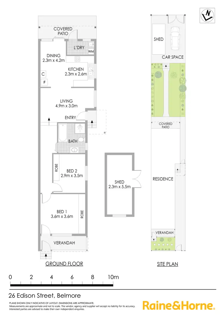 Floorplan of Homely house listing, 26 Edison Street, Belmore NSW 2192