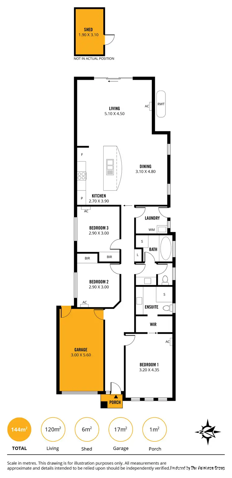 Floorplan of Homely house listing, 13 Glamis Avenue, Seacombe Gardens SA 5047