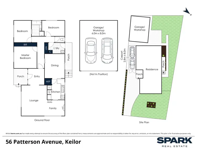 Floorplan of Homely house listing, 56 Patterson Avenue, Keilor VIC 3036