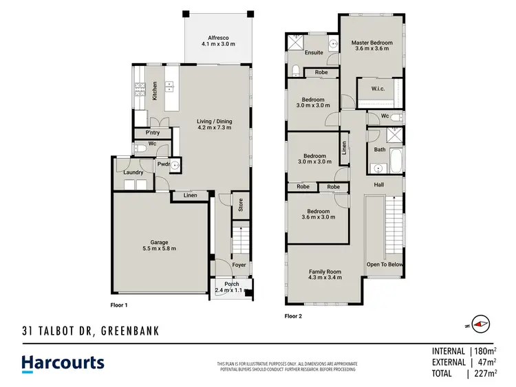 Floorplan of Homely house listing, 31 Talbot Drive, Greenbank QLD 4124