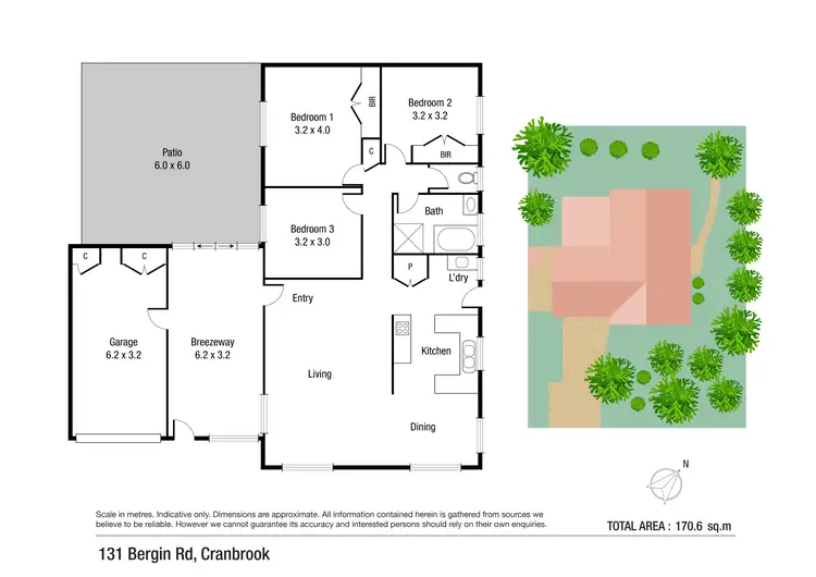 Floorplan of Homely house listing, 131 Bergin Road, Cranbrook QLD 4814