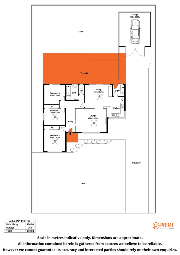 Floorplan of Homely house listing, 26 Knightsbridge Avenue, Valley View SA 5093
