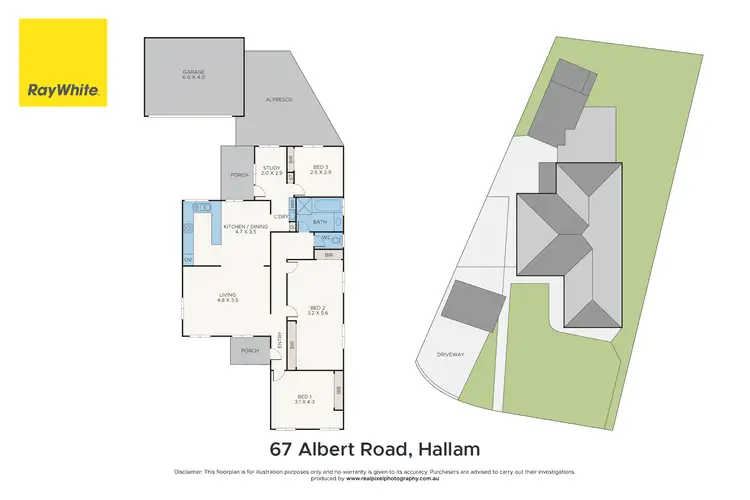 Floorplan of Homely house listing, 67 Albert Road, Hallam VIC 3803