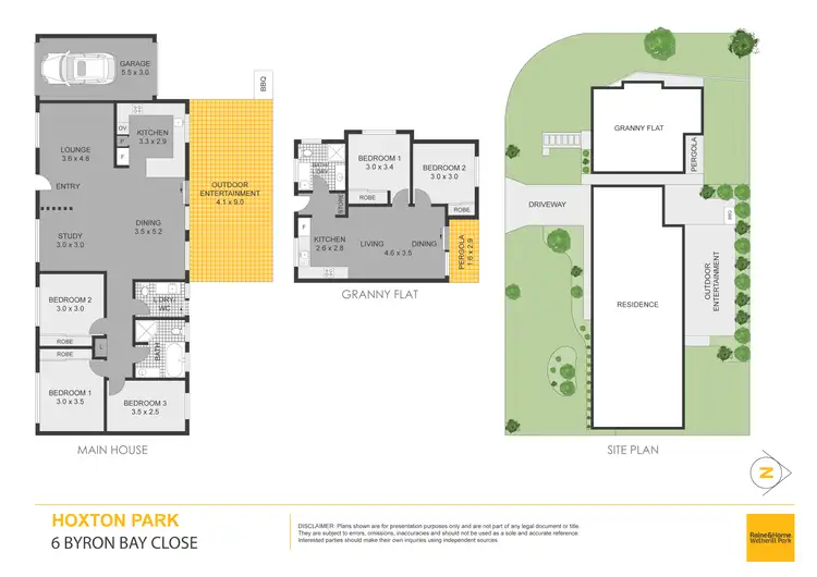 Floorplan of Homely house listing, 6 & 6A Byron Bay Close, Hoxton Park NSW 2171