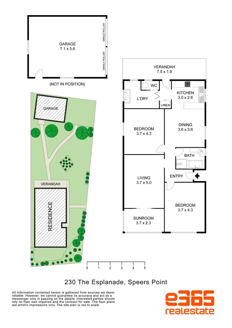 Floorplan of Homely house listing, 230 The Esplanade, Speers Point NSW 2284