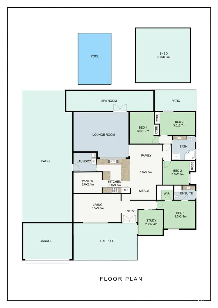 Floorplan of Homely house listing, Address available on request