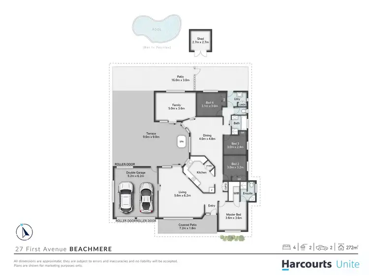 Floorplan of Homely house listing, 27 First Avenue, Beachmere QLD 4510
