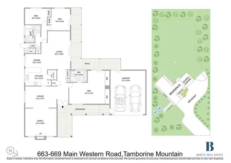Floorplan of Homely house listing, 663-669 Main Western Road, Tamborine Mountain QLD 4272