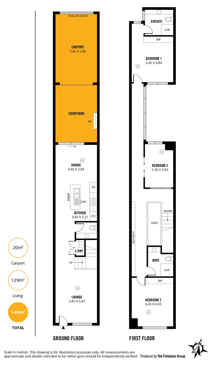 Floorplan of Homely townhouse listing, 2 Wodli Street, Lightsview SA 5085