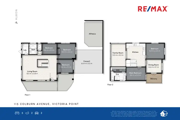 Floorplan of Homely house listing, 115 Colburn Avenue, Victoria Point QLD 4165