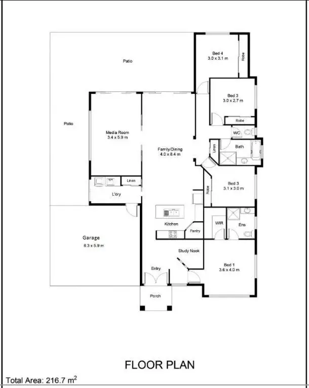 Floorplan of Homely other listing, 1-3 Gheko Ridge Road, Elimbah QLD 4516