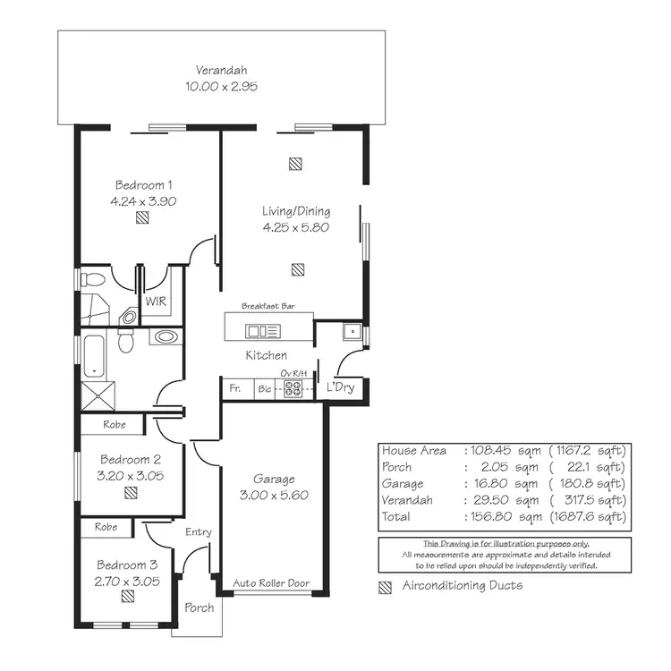 Floorplan of Homely house listing, 41C Cookes Road, Windsor Gardens SA 5087