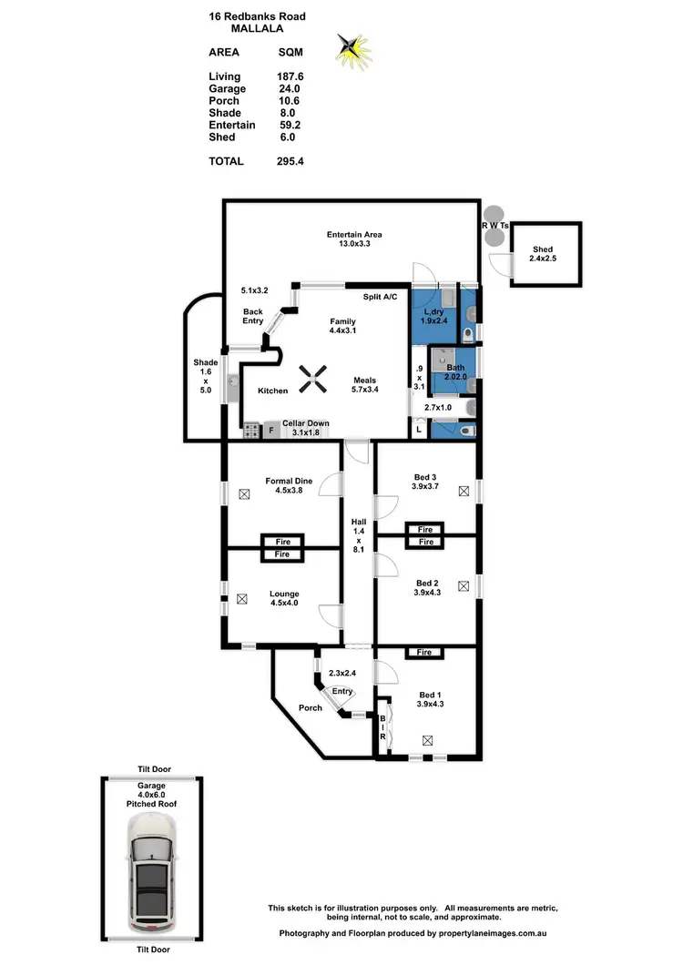 Floorplan of Homely house listing, 16 Redbanks Road, Mallala SA 5502