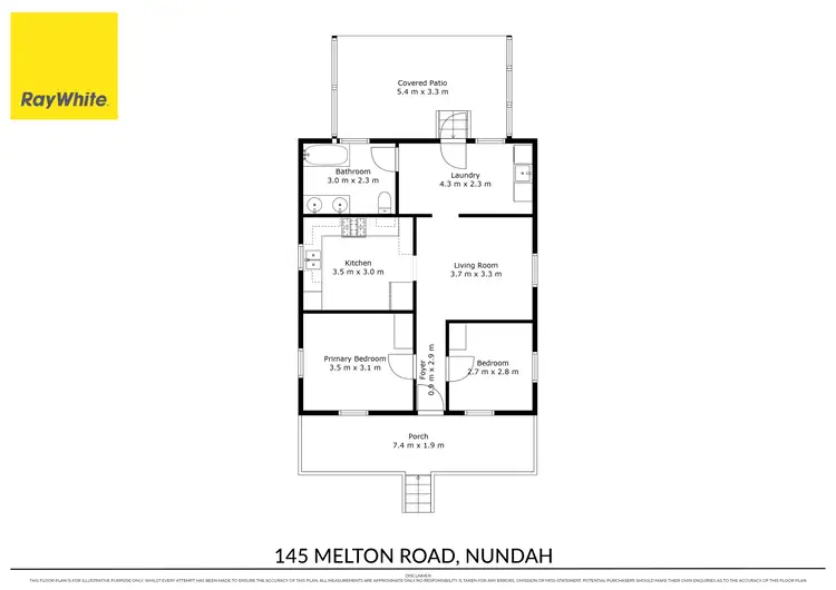 Floorplan of Homely house listing, 145 Melton Road, Nundah QLD 4012