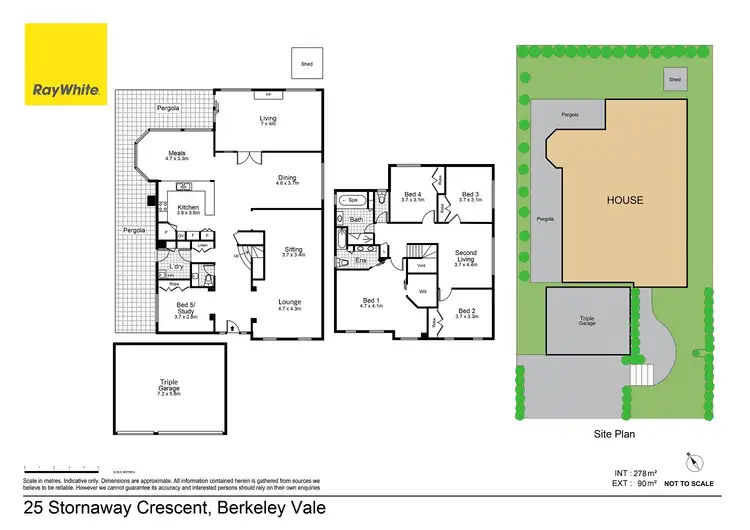 Floorplan of Homely house listing, 25 Stornaway Crescent, Berkeley Vale NSW 2261