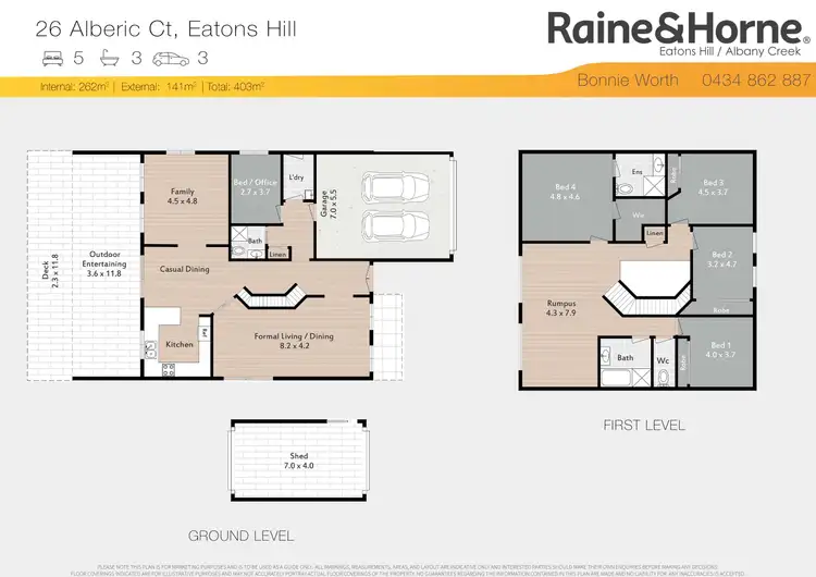 Floorplan of Homely house listing, 26 Alberic Court, Eatons Hill QLD 4037