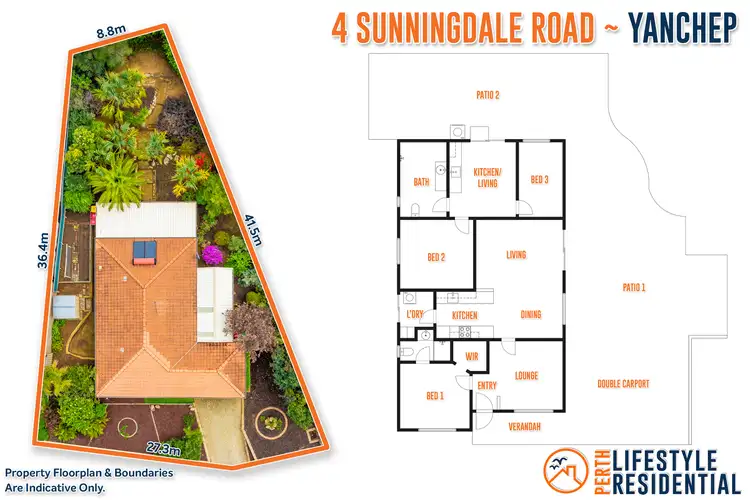 Floorplan of Homely house listing, 4 Sunningdale Road, Yanchep WA 6035