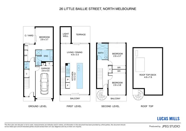 Floorplan of Homely house listing, 26 Little Baillie, North Melbourne VIC 3051
