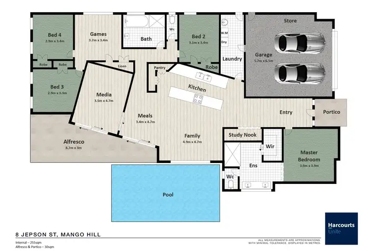Floorplan of Homely house listing, 8 Jepson Street, Mango Hill QLD 4509