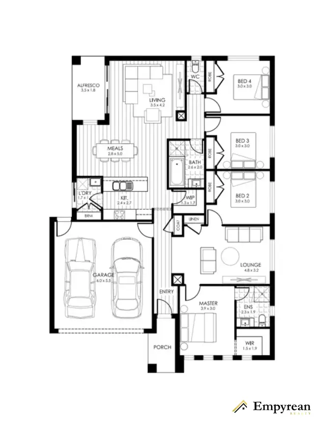 Floorplan of Homely house listing, 36 Souter Avenue, Kalkallo VIC 3064