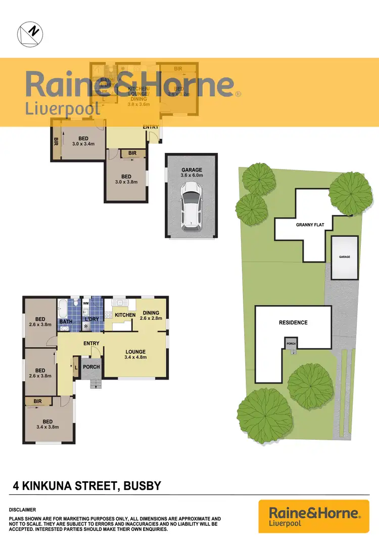 Floorplan of Homely house listing, 4 Kinkuna Street, Busby NSW 2168