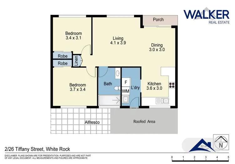 Floorplan of Homely house listing, 2/26 Tiffany Street, White Rock QLD 4868