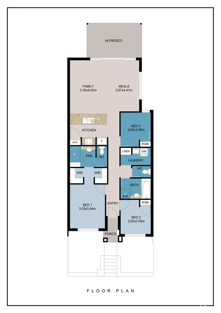 Floorplan of Homely house listing, 14 Castello Crescent, Byford WA 6122