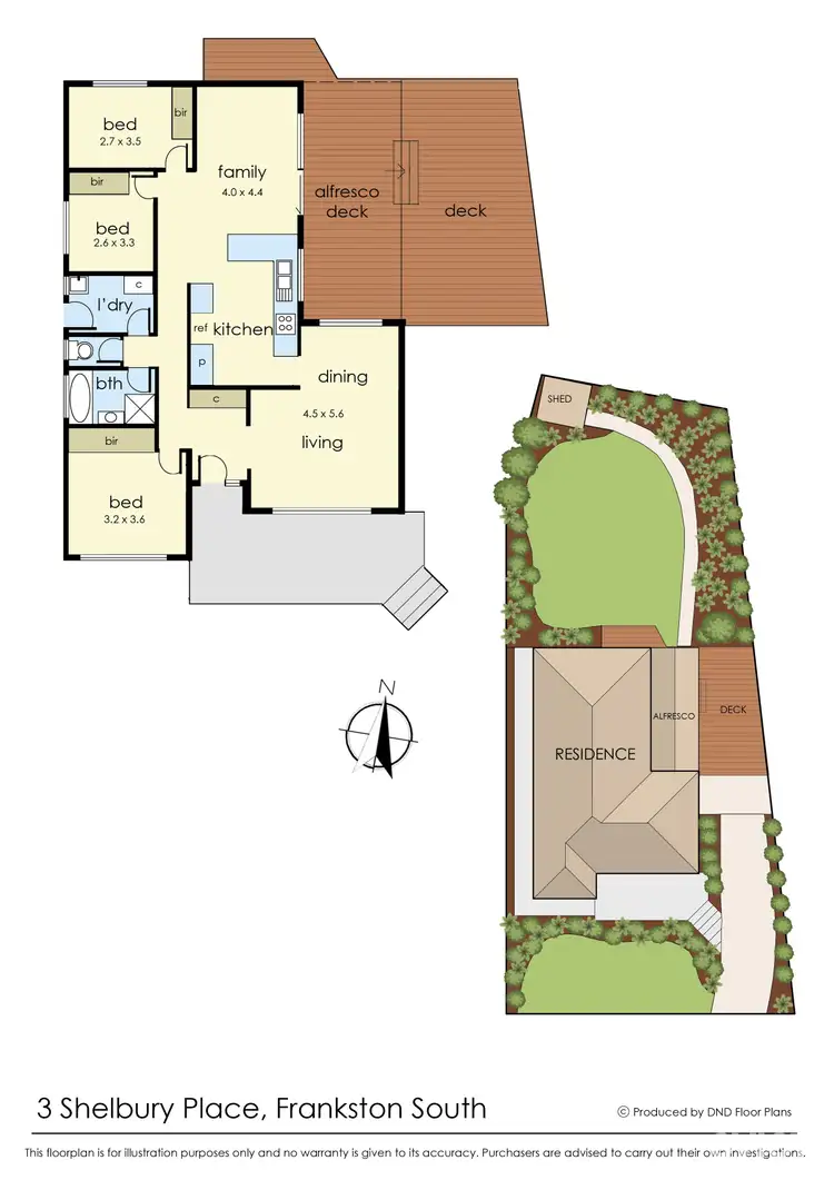 Floorplan of Homely house listing, 3 Shelbury Place, Frankston South VIC 3199