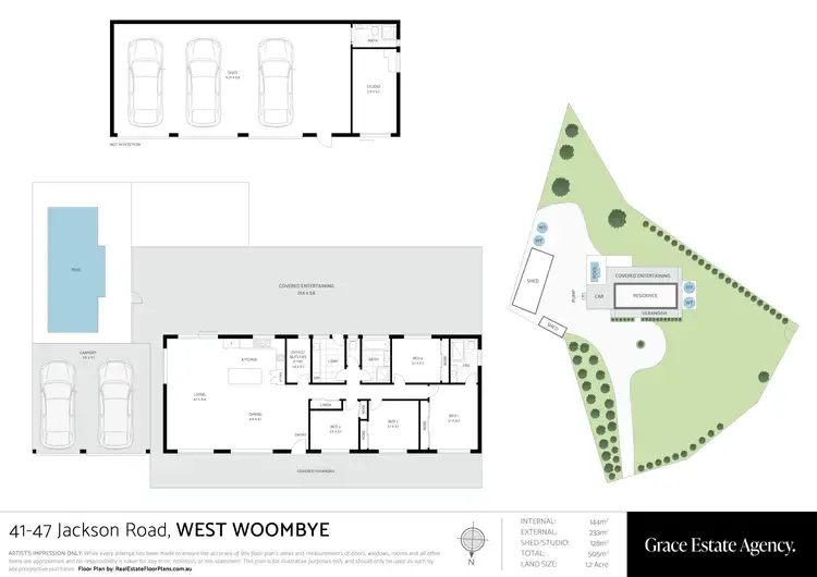 Floorplan of Homely house listing, 41-47 Jacksons Road, West Woombye QLD 4559