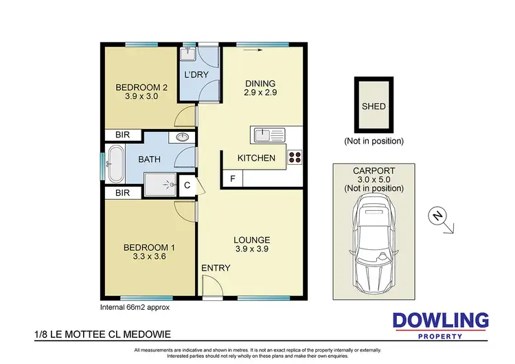 Floorplan of Homely house listing, 1/8 Le Mottee Close, Medowie NSW 2318