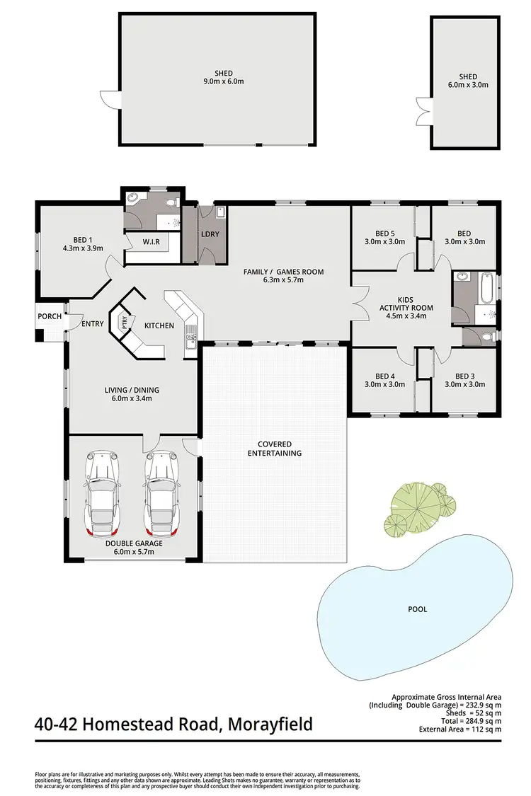 Floorplan of Homely house listing, 40-42 Homestead Road, Morayfield QLD 4506