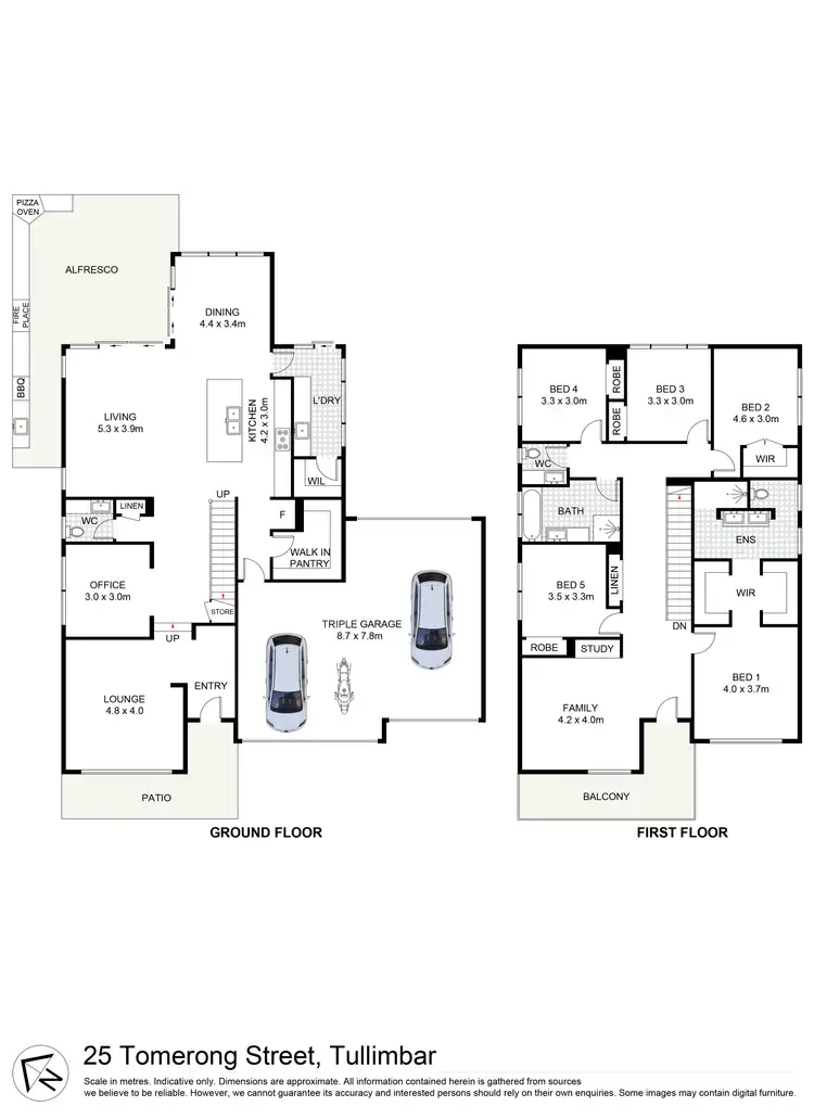Floorplan of Homely house listing, 25 Tomerong Street, Tullimbar NSW 2527