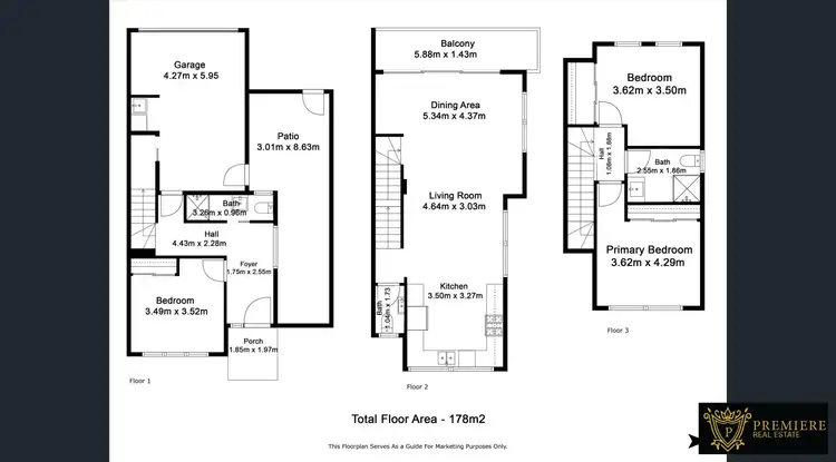 Floorplan of Homely house listing, 3/12 William Street, Cranbourne VIC 3977