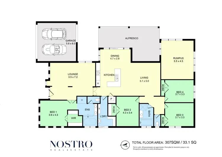 Floorplan of Homely house listing, 26 Strathoon Crescent, South Morang VIC 3752