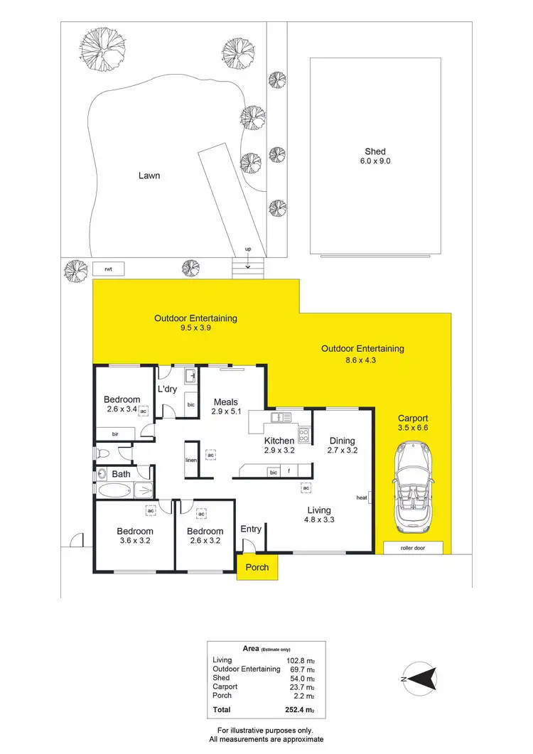 Floorplan of Homely house listing, 16 St James Street, Woodcroft SA 5162