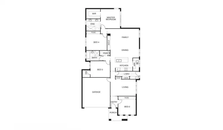Floorplan of Homely house listing, 14 Dragon Street, Throsby ACT 2914