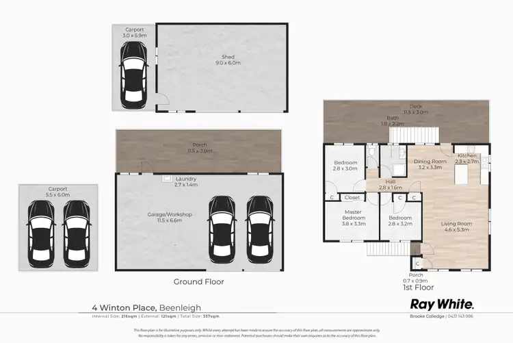 Floorplan of Homely house listing, 4 Winton Place, Beenleigh QLD 4207