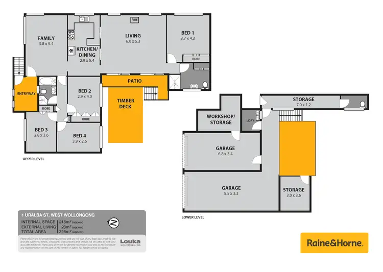 Floorplan of Homely house listing, 1 Uralba Street, West Wollongong NSW 2500
