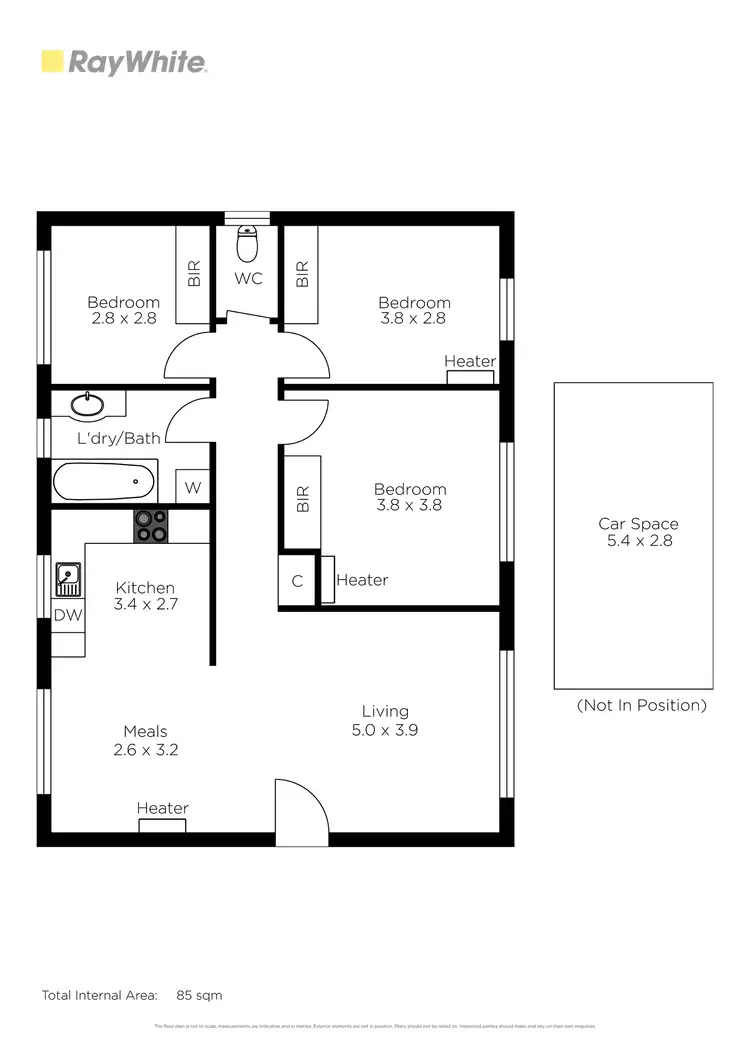 Floorplan of Homely apartment listing, 2/16 Lawn Crescent, Braybrook VIC 3019