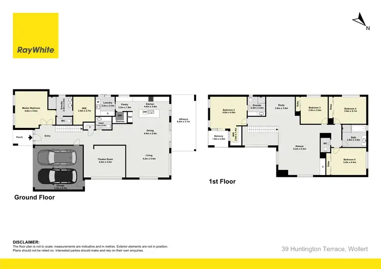 Floorplan of Homely house listing, 39 Huntington Terrace, Wollert VIC 3750