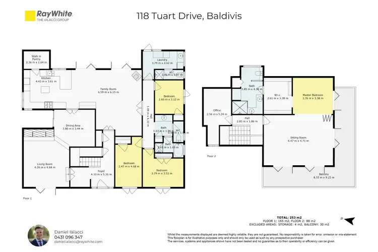 Floorplan of Homely house listing, 118 Tuart Drive, Baldivis WA 6171